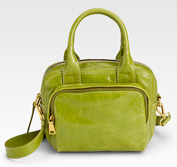 Prada Vitello Shine Satchel