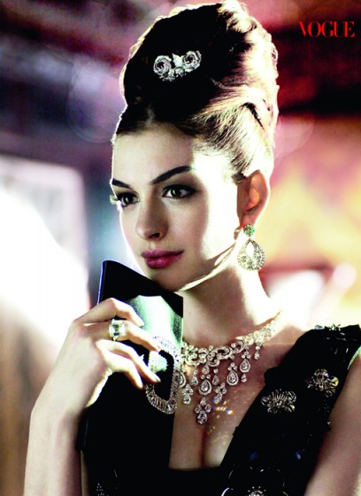 Anne Hathaway Roger Vivier for Vogue