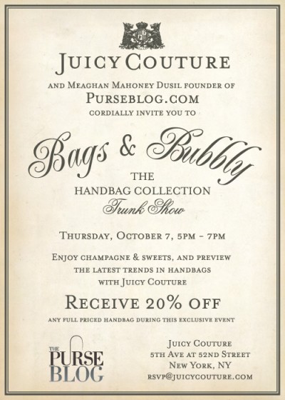 Juicy Couture Bags Bubbly