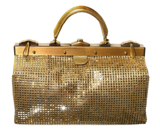 Balmain Glittery Top Handle