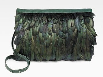 Maison Martin Margiela Feather Clutch
