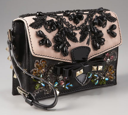 Valentino Embroidered Pouchette