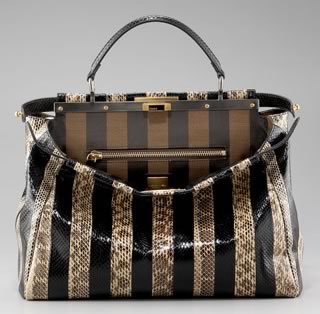 fendi snakeskin bag