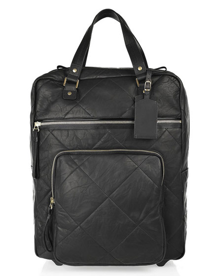 Lanvin Amalia Voyage Leather Suitcase