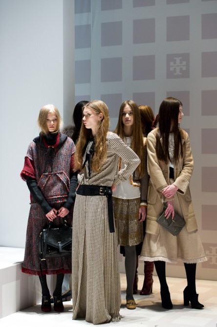 Mercedes-Benz Fashion Week NY - Tory Burch Models