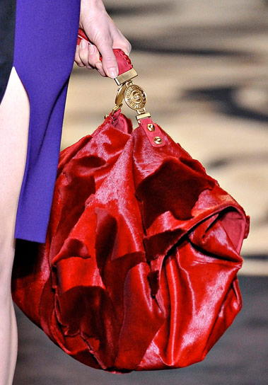 Fashion Week Handbags: Versace Fall 2011 - PurseBlog