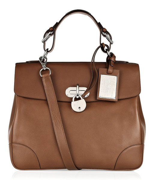 Ralph Lauren Tiffin Leather Tote