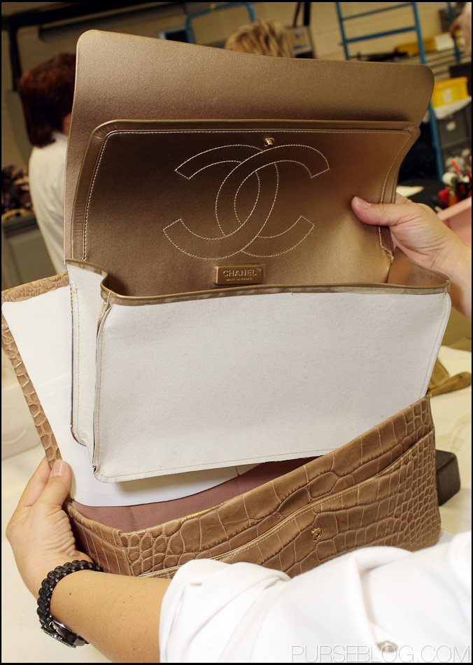 Go behind the scenes for the making of a Chanel Classic Flap Bag -  PurseBlog