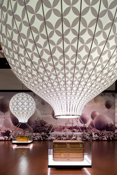 Louis Vuitton Exhibits Its Trunks at Shanghai Bund One Art Museum