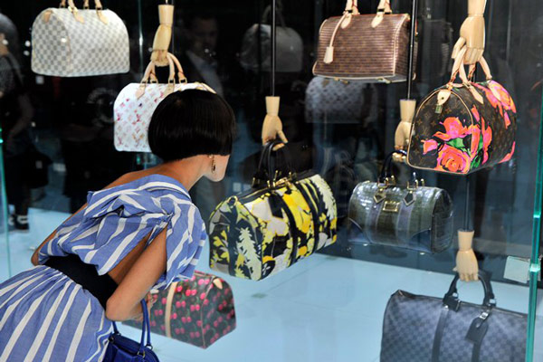 Louis Vuitton pitches handbags in Beijing museum