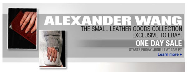 Alexander Wang eBay Sale