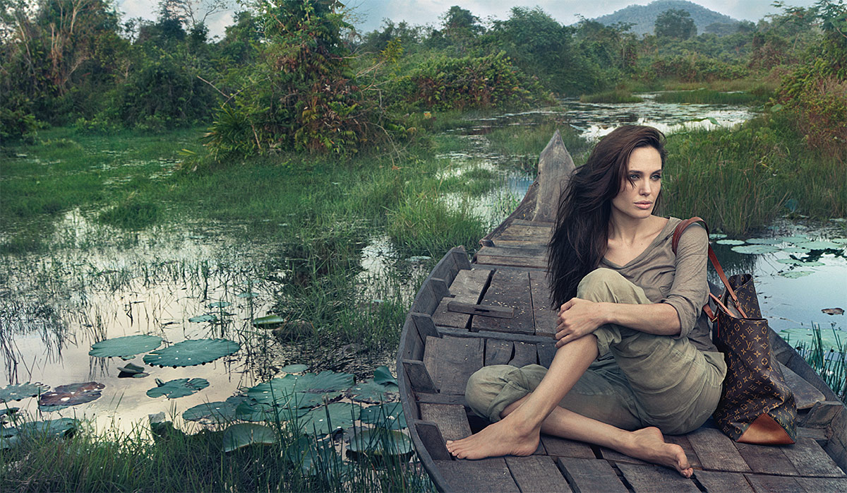 Angelina Jolie for Louis Vuitton's Core Values Campaign - PurseBlog