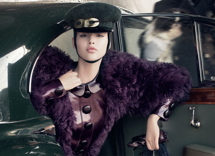 Louis Vuitton FW 2011 Ad Campaign – Violeta Purple