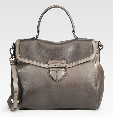 Prada Glace Calf Degrade Top Handle