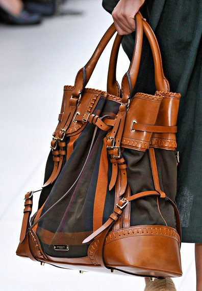 Fashion Week Handbags: Burberry Spring 2012 - PurseBlog