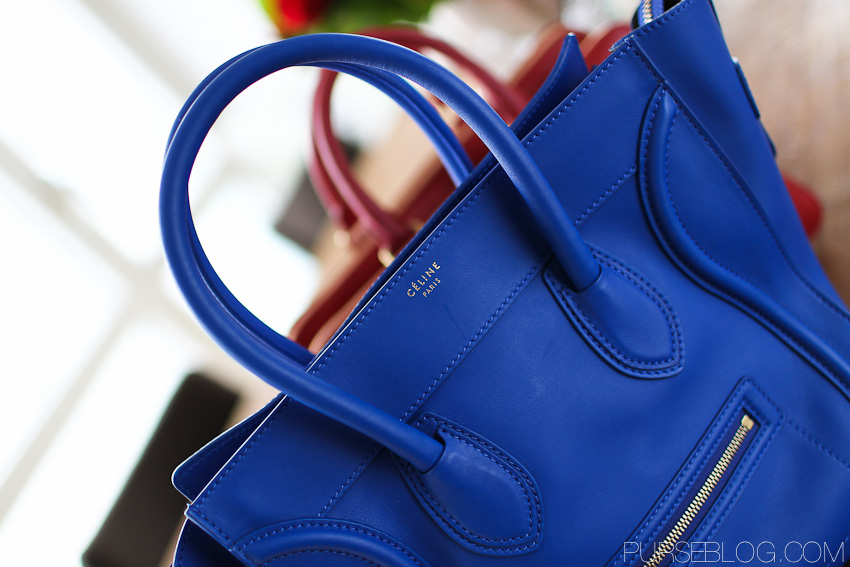 Red vs Blue. Celine Triptyque vs Mini Luggage Bag. Pick Your Poison ...