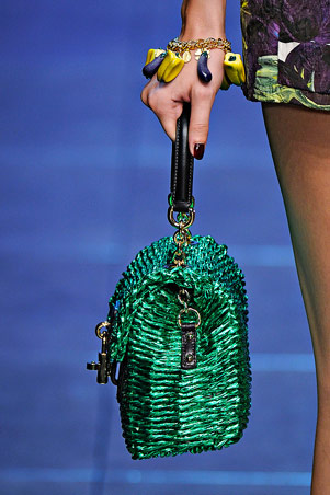Fashion Week Handbags: Dolce & Gabbana Spring 2012 - PurseBlog