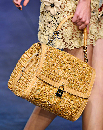 Fashion Week Handbags: Dolce & Gabbana Spring 2012 - PurseBlog