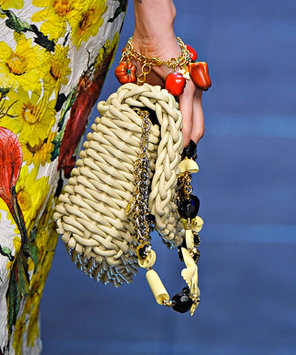 Fashion Week Handbags: Dolce & Gabbana Spring 2012 - PurseBlog