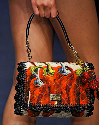 Fashion Week Handbags: Dolce & Gabbana Spring 2012 - PurseBlog