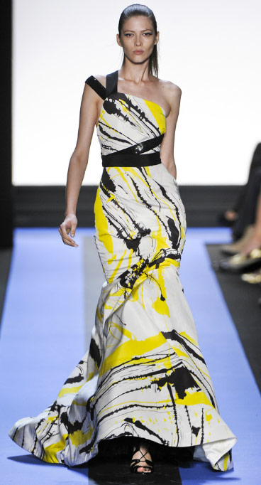 Mercedes-Benz Fashion Week New York: Monique Lhuillier Spring 2012 ...