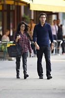 Kourtney Kardashian Celine Luggage Tote4