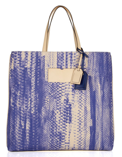 Reed Krakoff Leather-Trimmed Canvas Tote