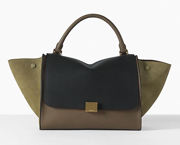 CELINE / セリーヌ | フィービー / レザー切替 ノースリーブ