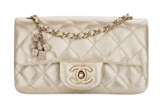 Chanel Las Vegas Exclusive: Golden Bag With Charms