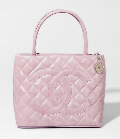 Madison Avenue Couture Chanel Baby Pink Quilted Caviar Jumbo Classic Bag