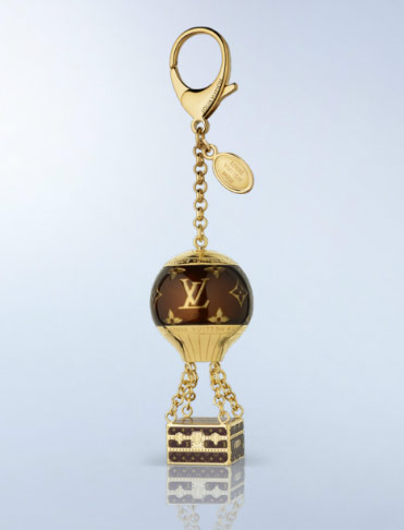 Louis Vuitton Enamel Hot Air Balloon Charm - 18K Yellow Gold - LOU47482