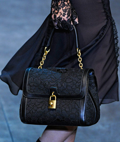 Fashion Week Handbags: Dolce & Gabbana Fall 2012 - PurseBlog