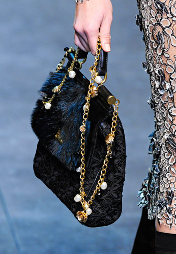 Fashion Week Handbags: Dolce & Gabbana Fall 2012 - PurseBlog