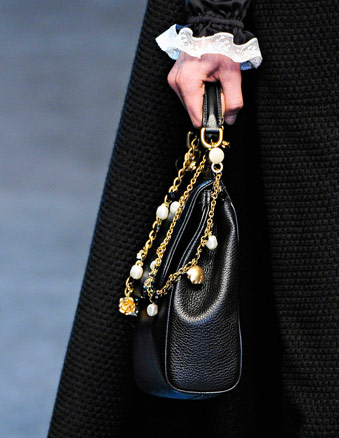 Fashion Week Handbags: Dolce & Gabbana Fall 2012 - PurseBlog