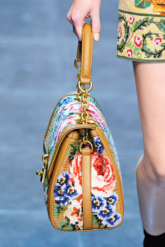 Fashion Week Handbags: Dolce & Gabbana Fall 2012 - PurseBlog