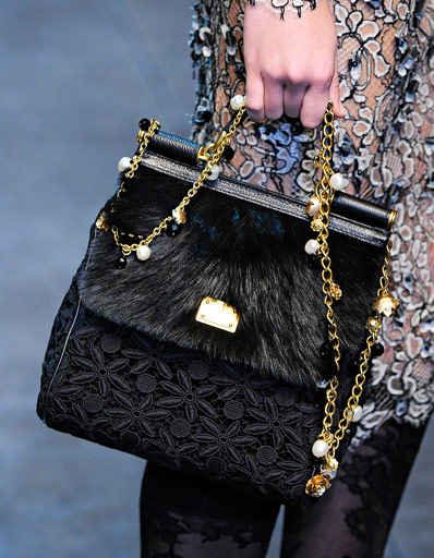 Fashion Week Handbags: Dolce & Gabbana Fall 2012 - PurseBlog
