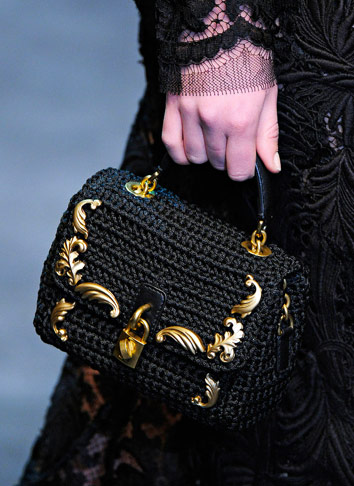 Fashion Week Handbags: Dolce & Gabbana Fall 2012 - PurseBlog