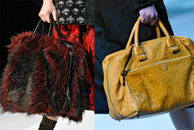 The Fall 2012 Louis Vuitton bags designed by Marc Jacobs are unreal --  especially the sparkly ones. I covet.