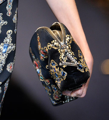 Fashion Week Handbags: Versace Fall 2012 - PurseBlog