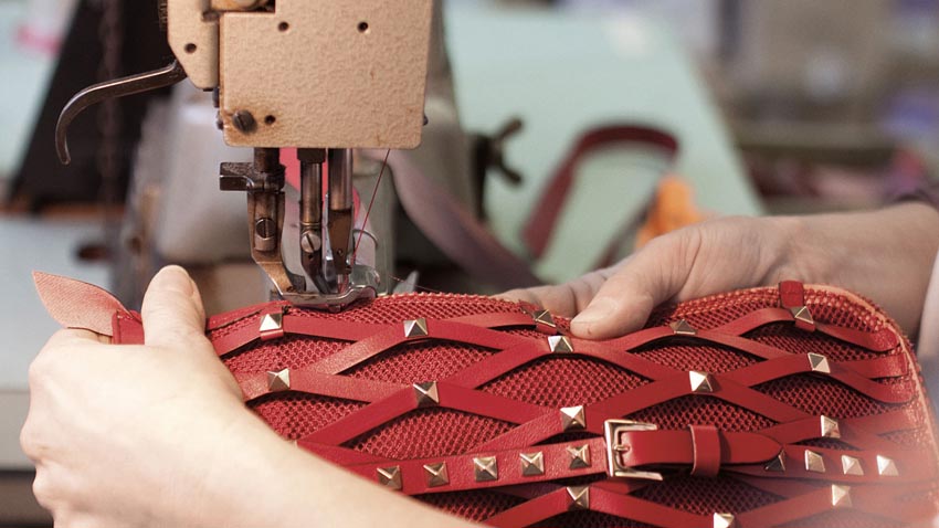 Behind The Scenes Making Of A Valentino Rockstud Bag Purseblog Behind The Scenes Making Of A Valentino Rockstud Bag