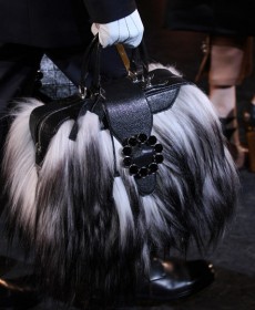 Louis Vuitton Limited Edition Transsiberian Goat Hair Tote Bag