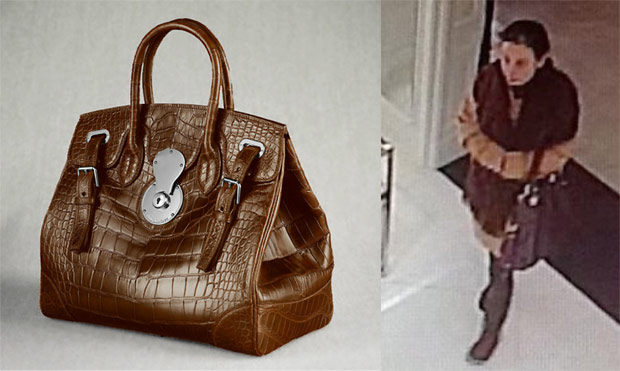 Thief steals $17,000 handbag from Ralph 