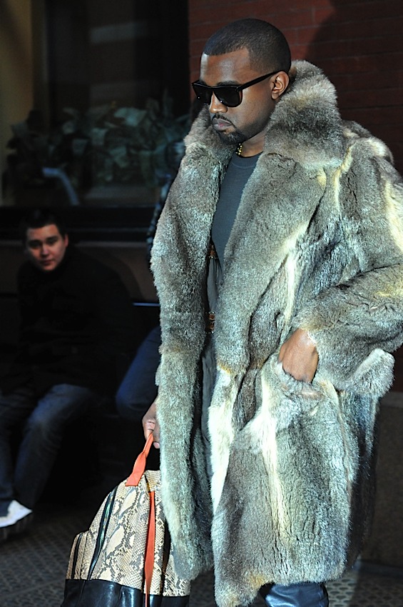 Kanye West's Custom Louis Vuitton Backpack