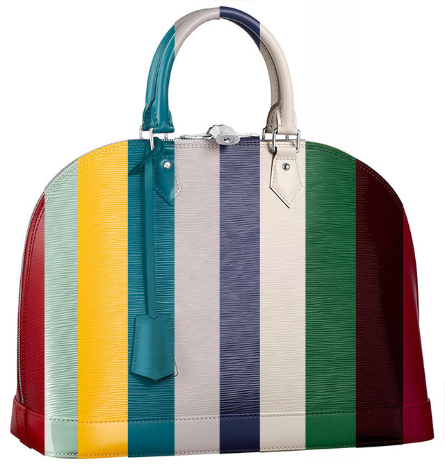 Iconic Louis Vuitton Neverfull Color Box In Epi Leather