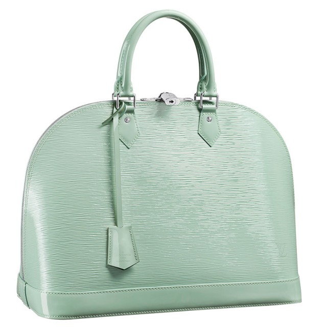 The Rainbow of Louis Vuitton Epi Leather Colors 2 Louis Vuitton Alma Epi Amande Electric