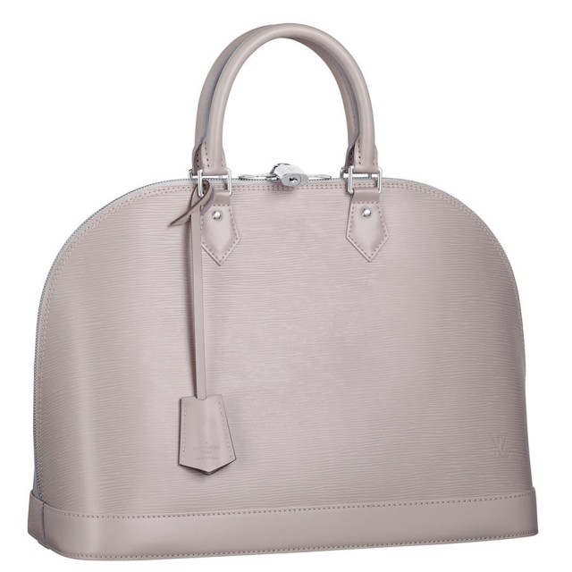 The Rainbow of Louis Vuitton Epi Leather Colors 9 Louis Vuitton Alma Epi Gris