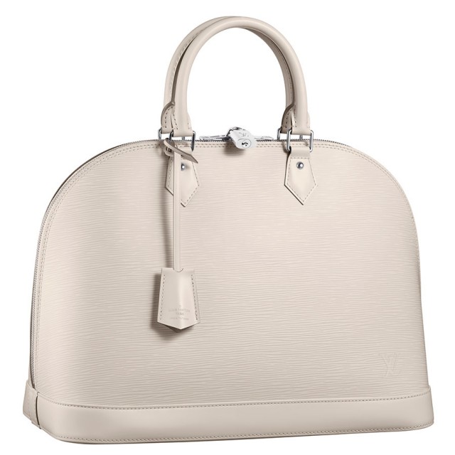 The Rainbow of Louis Vuitton Epi Leather Colors 6 Louis Vuitton Alma Epi Ivoire