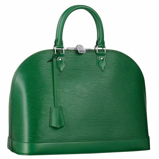 The Rainbow of Louis Vuitton Epi Leather Colors 4 Louis Vuitton Alma Epi Menthe