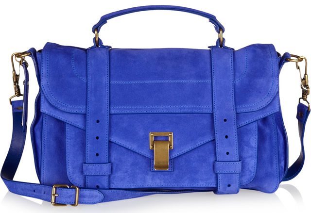 proenza schouler blue bag