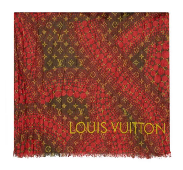 Yayoi Kusama for Louis Vuitton: All The Accessories 30 Scarves Vuitton Kusama 1